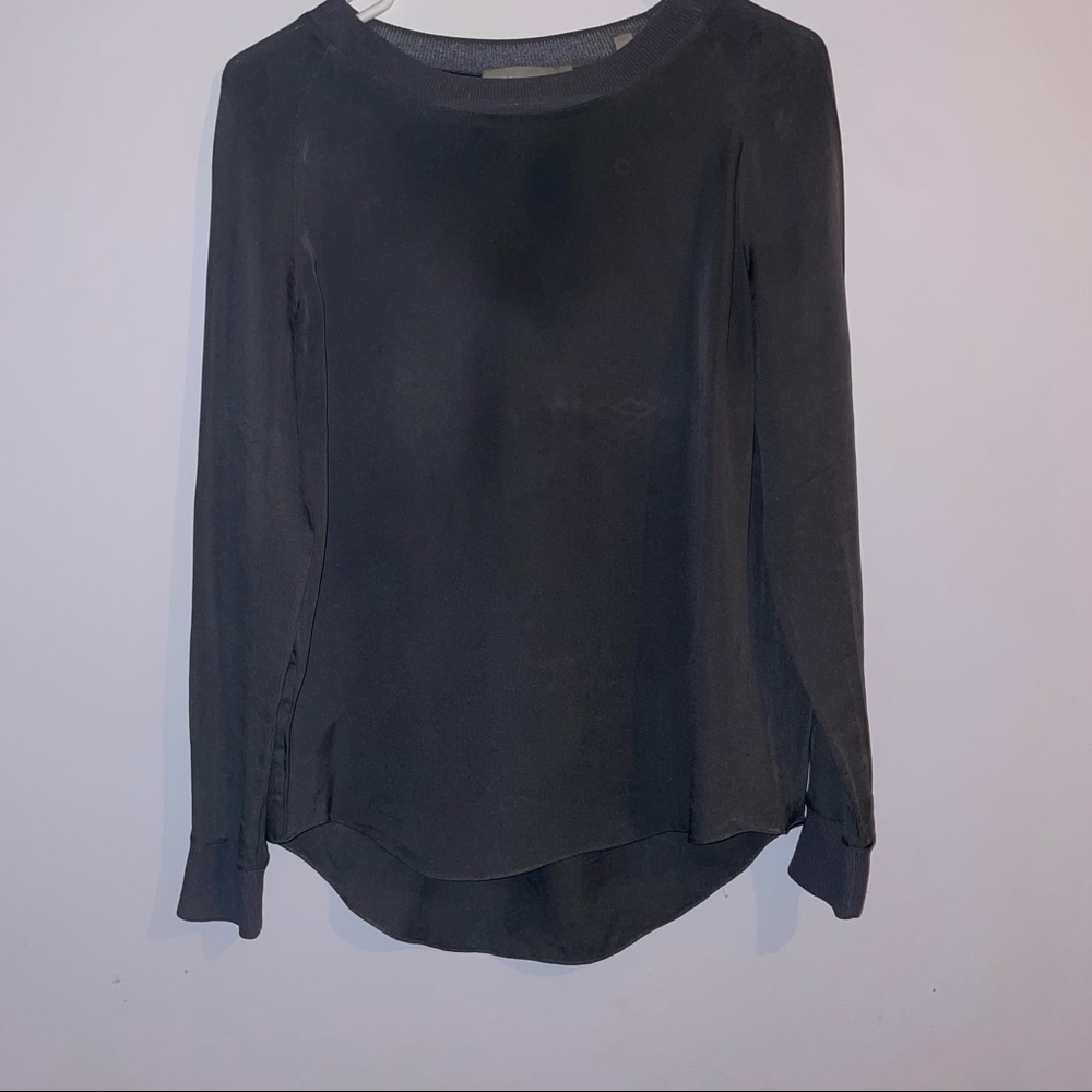 GUC Vince Silk long sleeve blouse